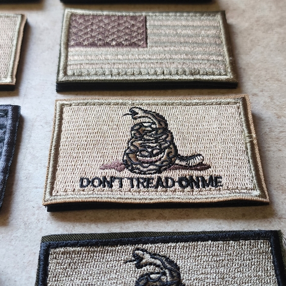 Tactical military patches set of 16 velcro backed - Picture 5 of 8